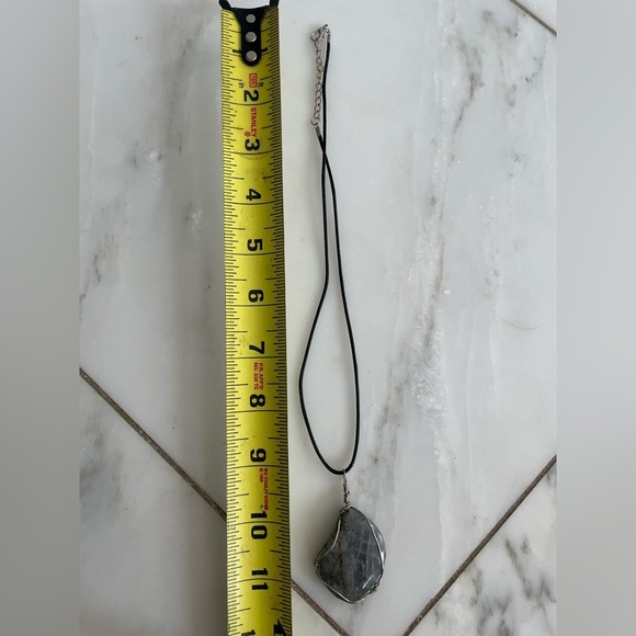 Handmade Labradorite Pendant necklace natural mineral stone jewelry brand new - Picture 4 of 4